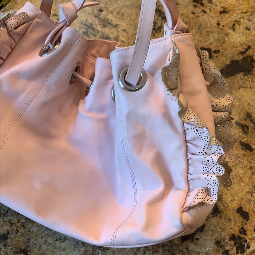 Roberta Gandolfi used leather pink purse - Picture 5 of 9